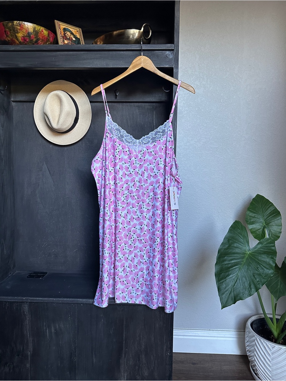 Womens Plus Size Chemise / Sleep Pajama Cami Dress